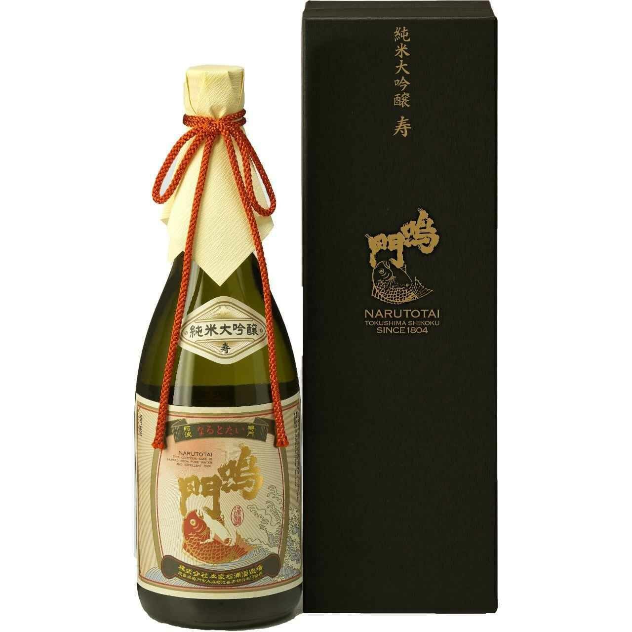 蔵元直送】鳴門鯛 純米大吟醸 寿 720ml | ネットdeグランマルシェ