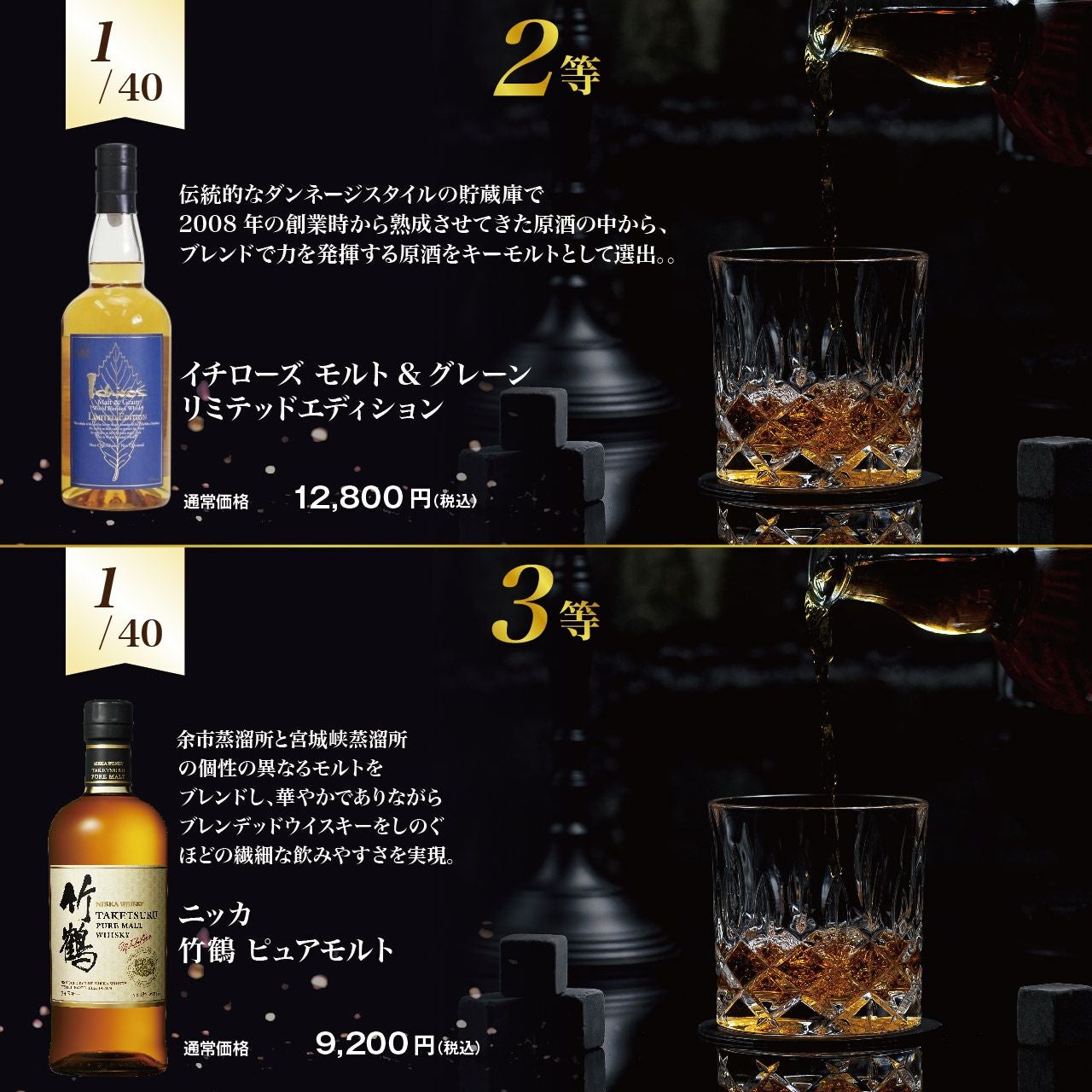 1本は何があたるかお楽しみ！ウイスキー5本福袋（5本セット） | ネット
