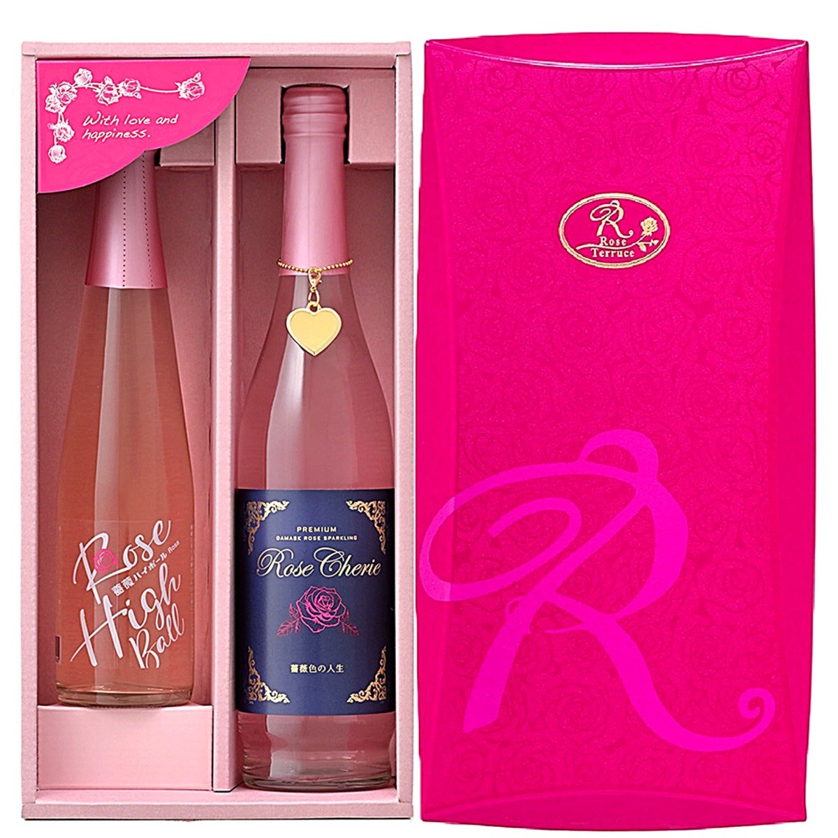 Rose Cherie(ローズシェリエ)＆薔薇 High Ball Rosa(薔薇 ハイボール ロサ)ギフトセット