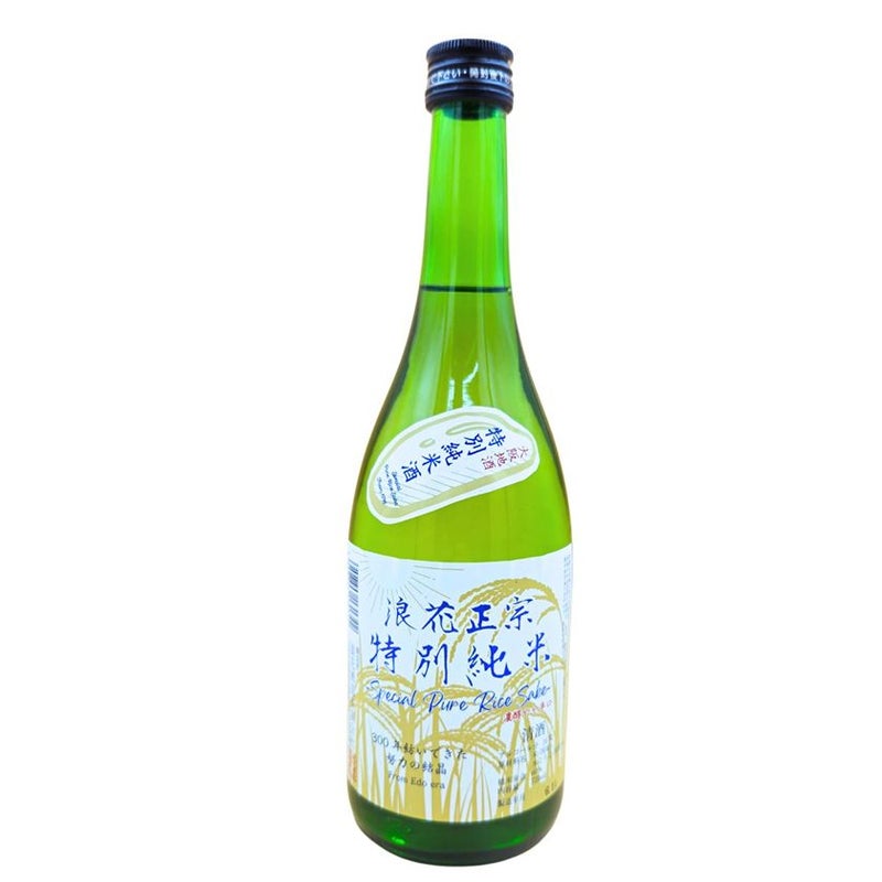 浪花正宗 特別純⽶ 720ml