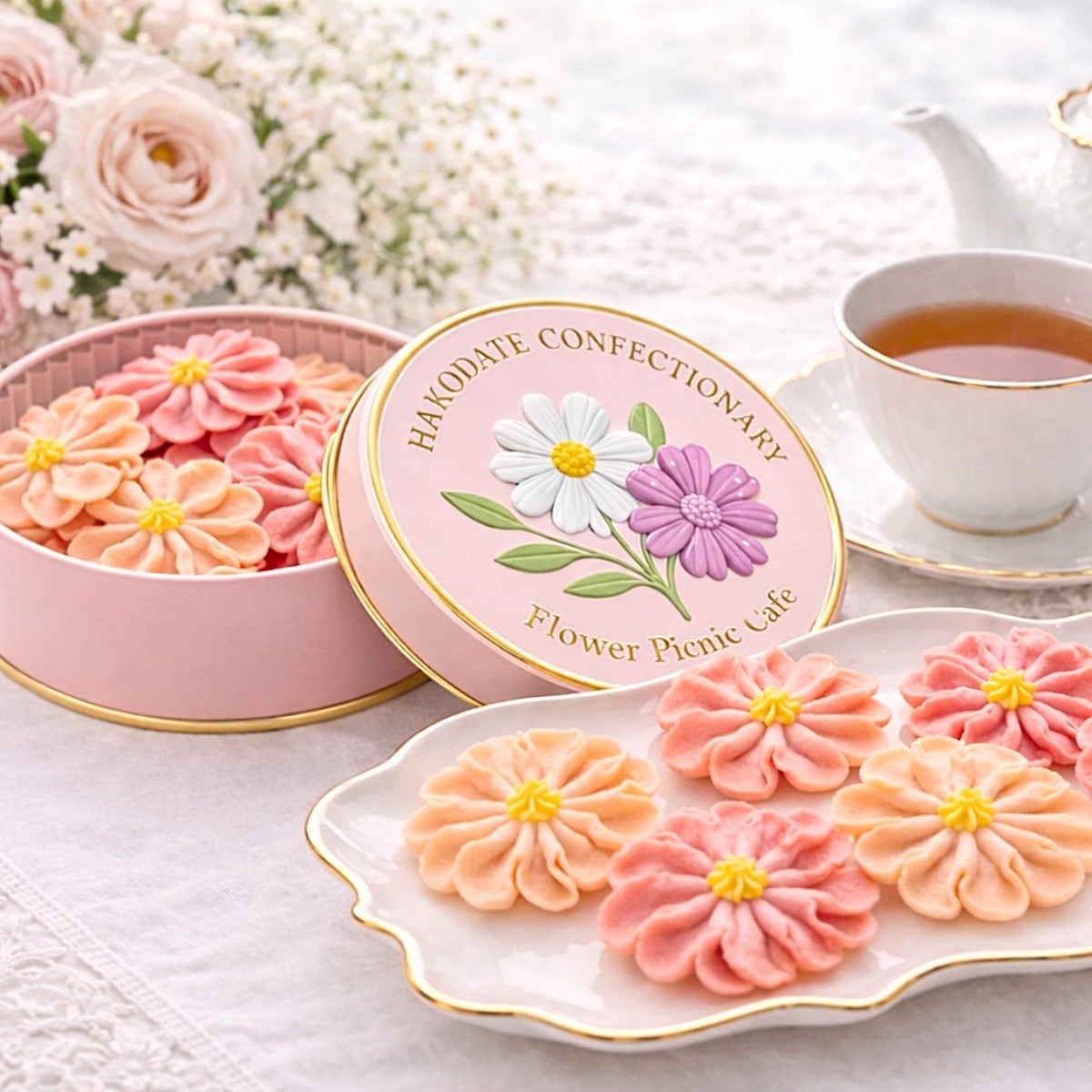 お花のぼうろ 夏のご挨拶セット【コスモス・ヒマワリ】コスモス
