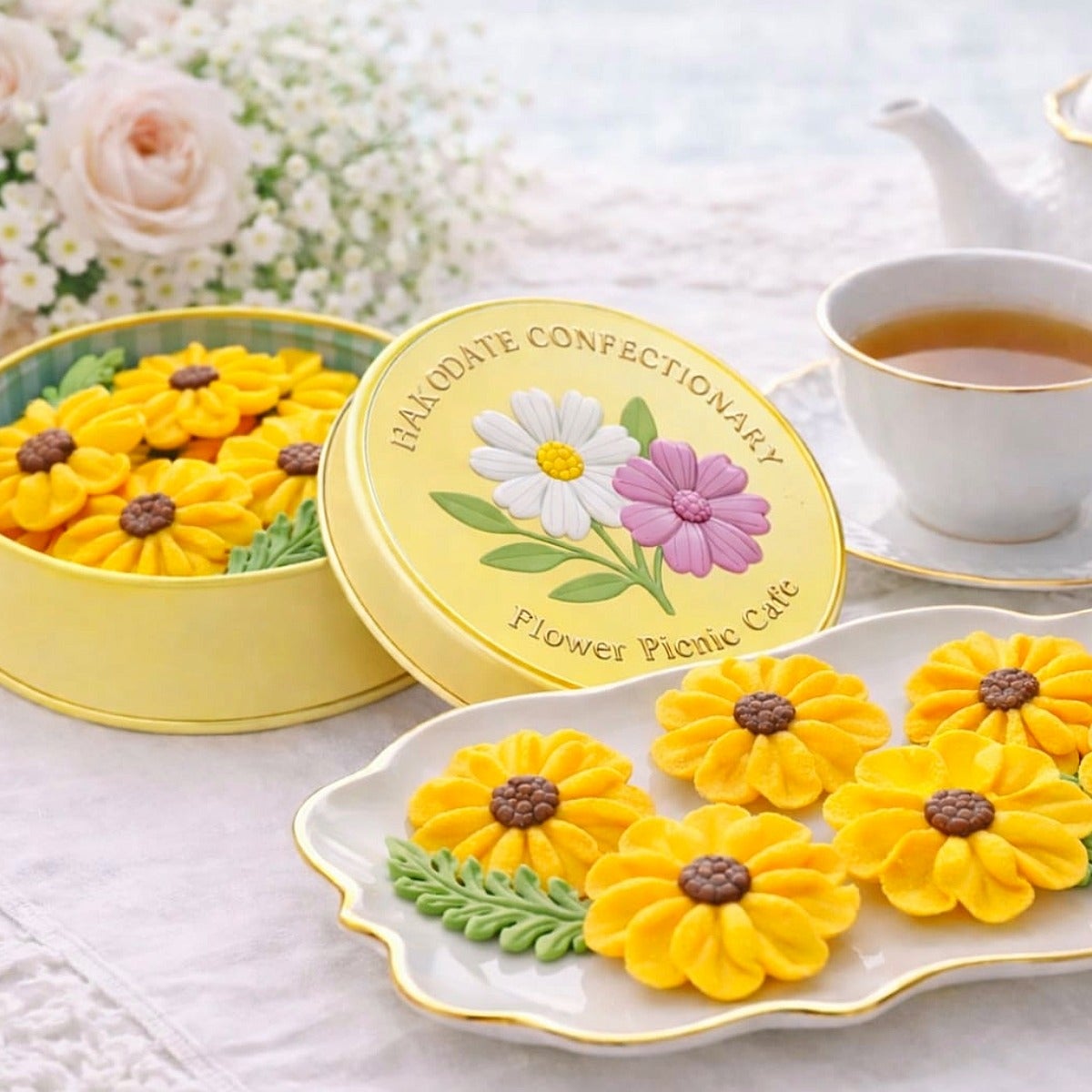 お花のぼうろ 夏のご挨拶セット【コスモス・ヒマワリ】ヒマワリ